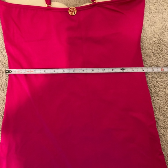 Bahia Maria x Anthropologie Plumeria Mini Dress Size: M. Rose. - Picture 12 of 13